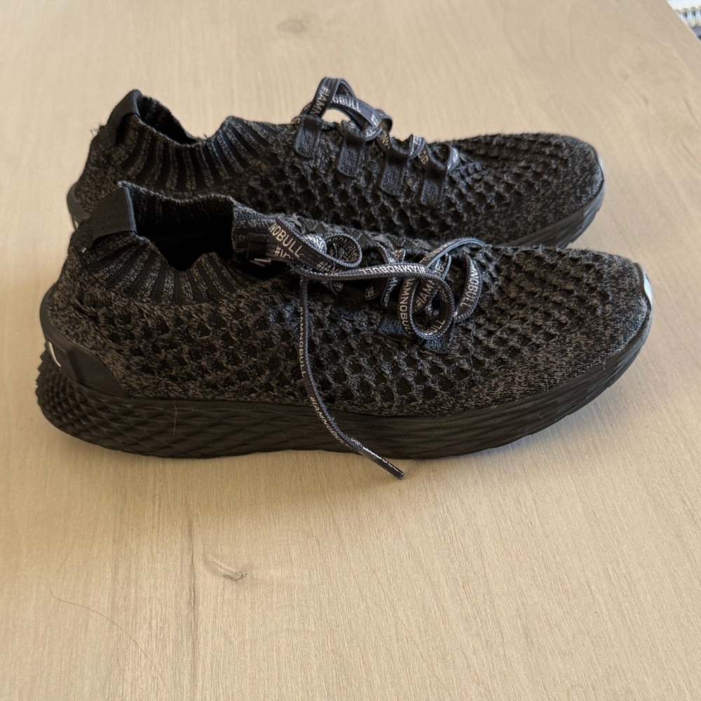 NOBULL Charcoal Knit Sneakers